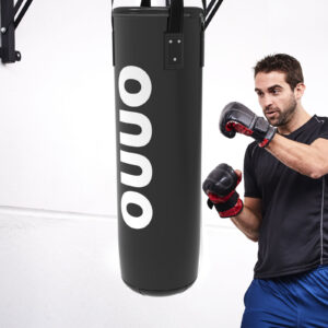 OUUO Heavy Punching Bag UNFILLED Kick Boxing MMA Training for Adults and Kids - Image 2