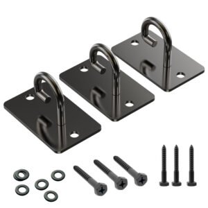 OUUO Wall Mount Workout Anchors for Resistance Bands